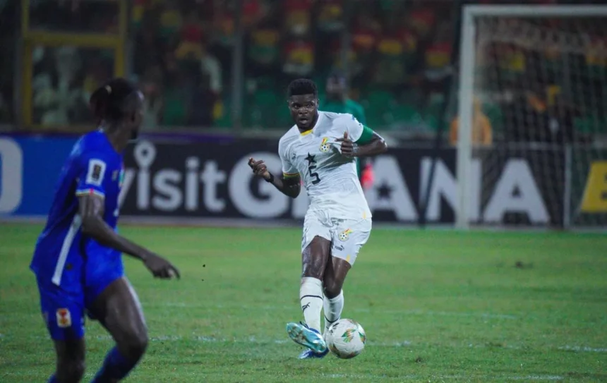 Gelandang andalan mereka, Thomas Partey