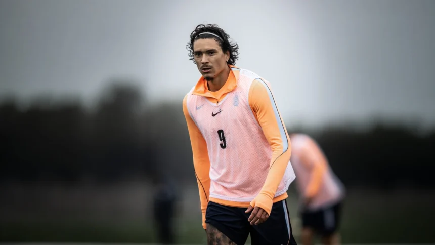 Penyerang Timnas Uruguay, Darwin Nunez menjadi andalan di Piala Dunia 2026