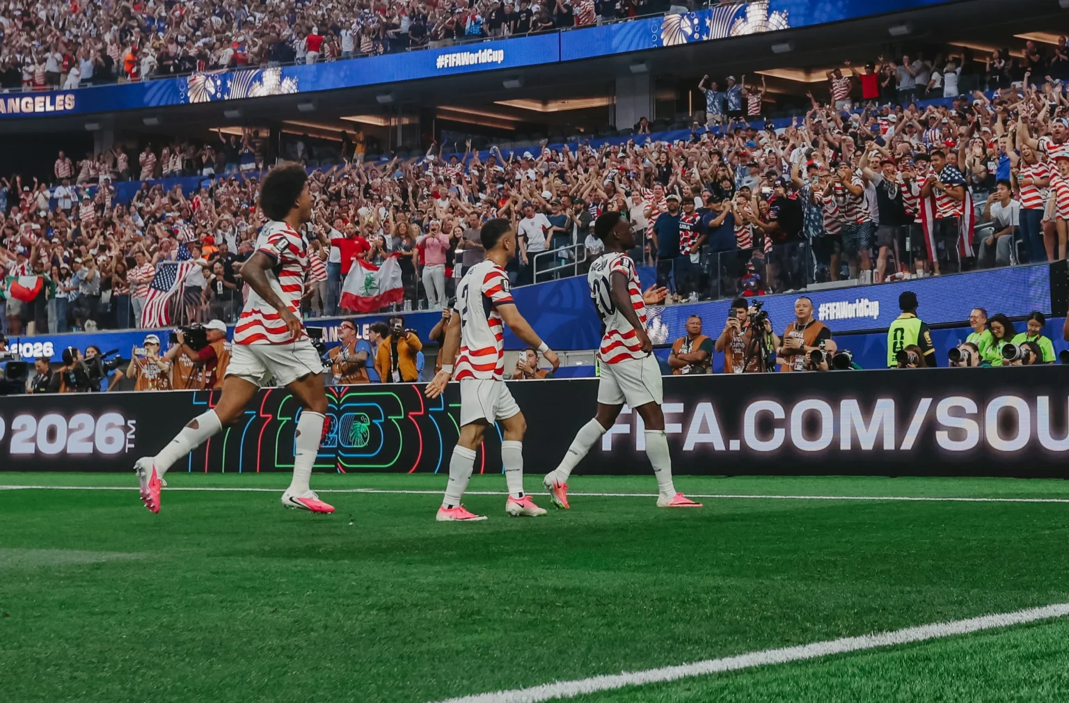 Start sempura Timnas Amerika di Piala Dunia 2026 setelah berhasil meraih kemanangan telaj 4-1 atas Paraguay