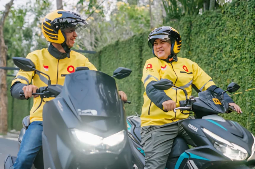 Driver Ojol Maxim Bike. (Sumber: Maxim)