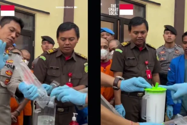Viral Polres Lombok Utara musnahkan 70 gram sabu.