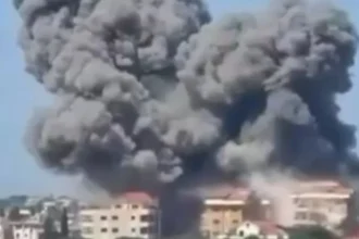 Militer Israel kembali gempur Lebanon.