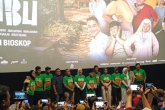 Press Conference Film Anak-Anak Bambu di XXI Epicentrum Jakarta Rabu (15/07/2026).