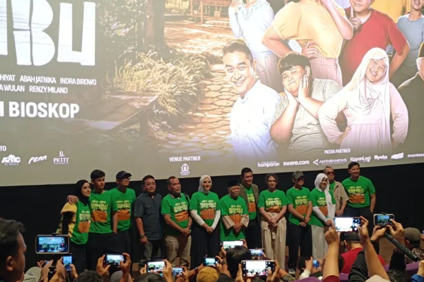 Press Conference Film Anak-Anak Bambu di XXI Epicentrum Jakarta Rabu (15/07/2026).