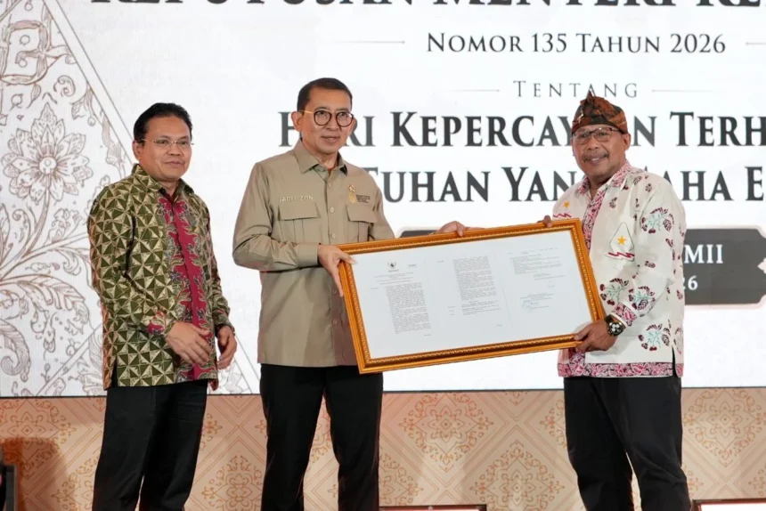 Menteri Kebudayaan Fadli Zon