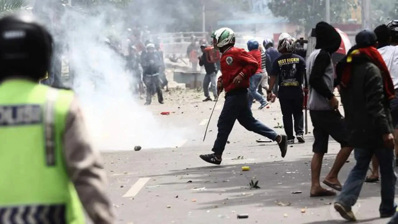 Bentrok di Jalan Tambak, Jakarta Pusat