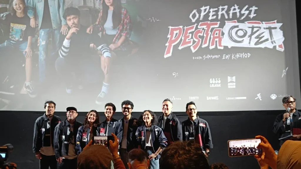 Konferensi pers rilis Official Trailer 2 dan Original Soundtrack Operasi Pesta Copet