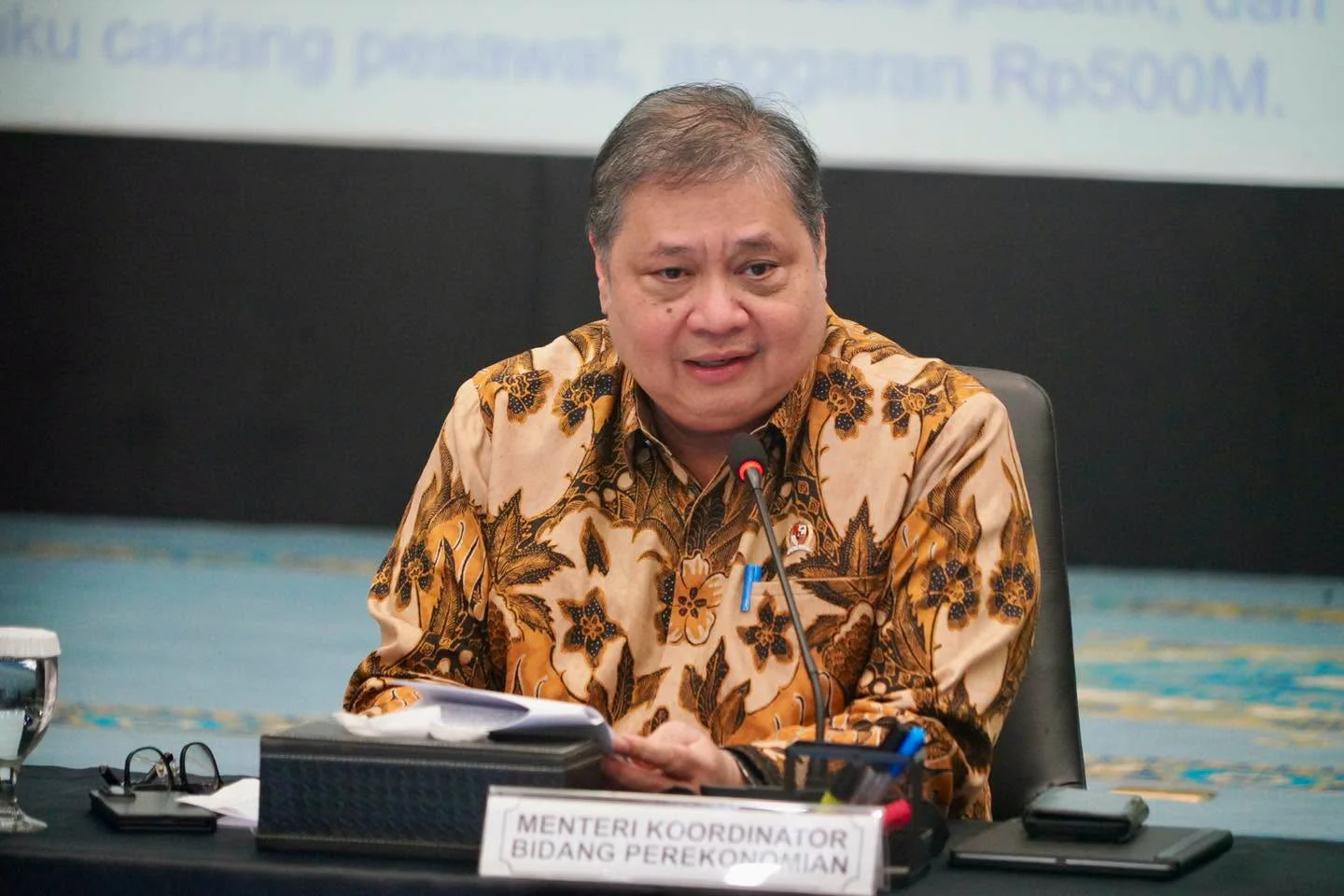 Menko Perekonomian, Airlangga Hartarto. (Sumber: Facebook Airlangga Hartarto)
