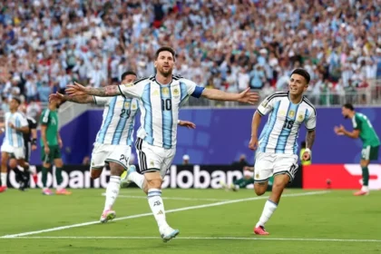 Pemain Argentina, Lionel Messi, dalam Piala Dunia 2026.