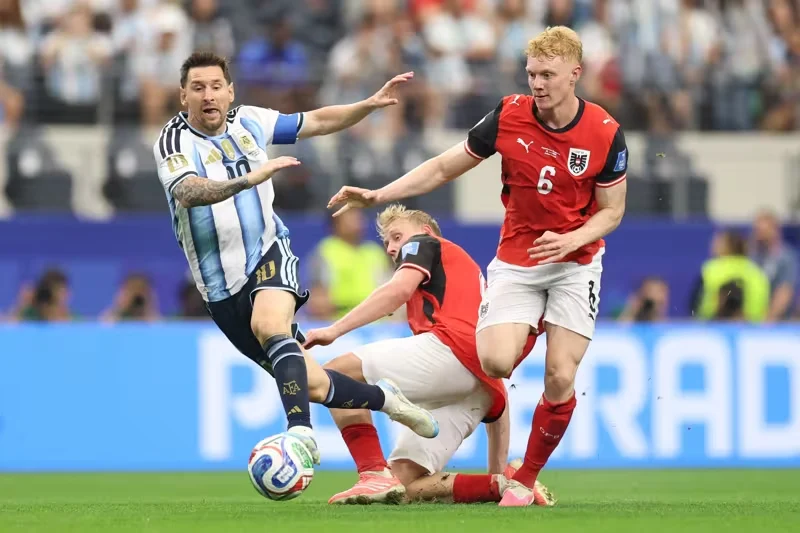 Pertandingan Argentina vs Austria pada Piala Dunia 2026.