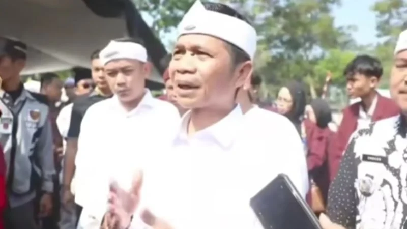 Bupati Purwakarta Saeful Bahri Binzein.