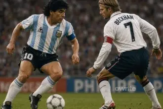 Maradona dan Beckham.