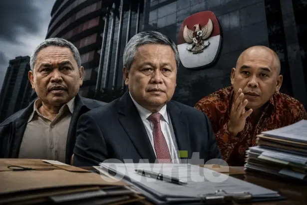 Ilustrasi tiga mantan pejabat.
