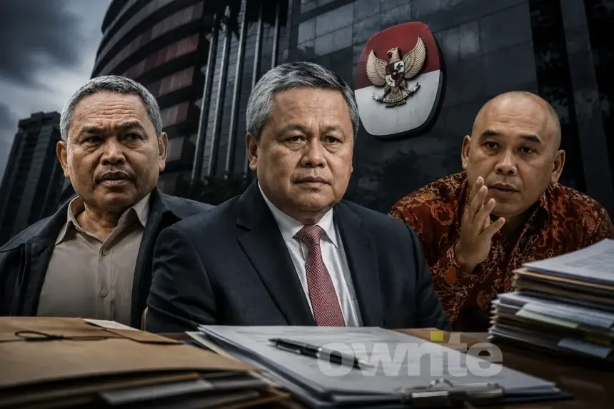 Ilustrasi tiga mantan pejabat.