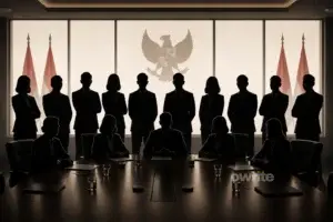 Ilustrasi Kabinet Bayangan.