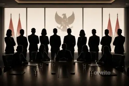 Ilustrasi Kabinet Bayangan.