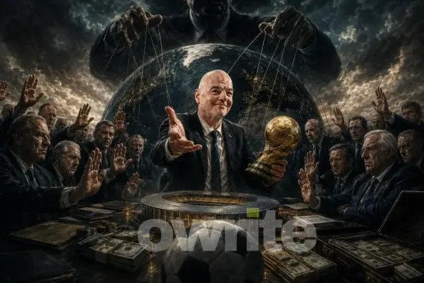 Ilustrasi penolakan asosiasi anggota FIFA terkait rencana penjualan saham Piala Dunia.