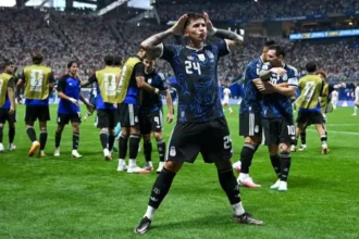 Pemain Timnas Argentina melakukan comeback di menit akhir dengan mengalahkan Inggris di semifinal Piala Dunia 2026.