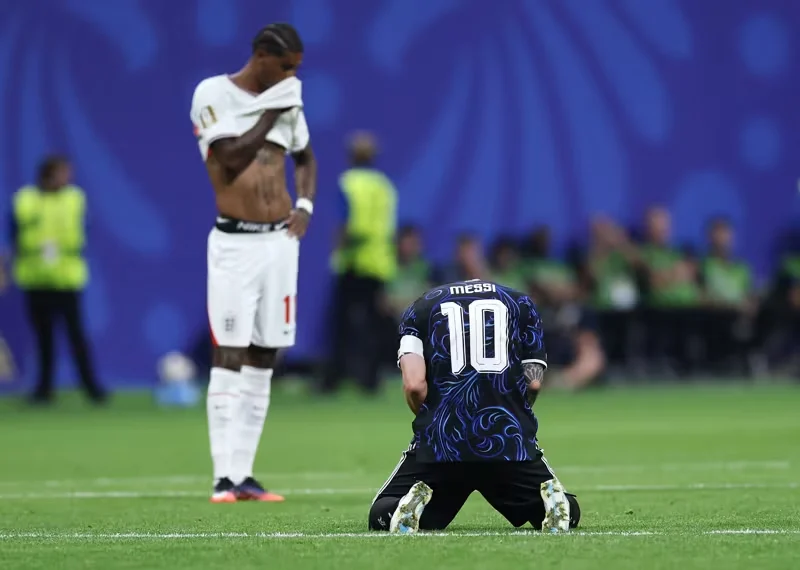 Kapten Timnas Argentina Lionel Messi