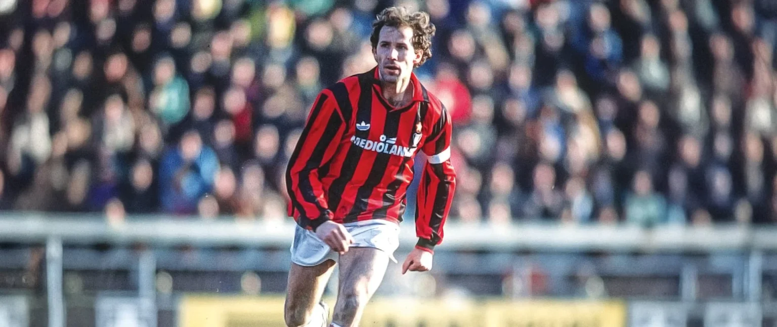 Franco Baresi, ketika bermain untuk AC Milan.
