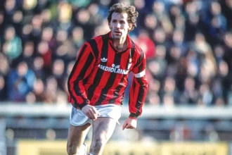 Franco Baresi, ketika bermain untuk AC Milan.