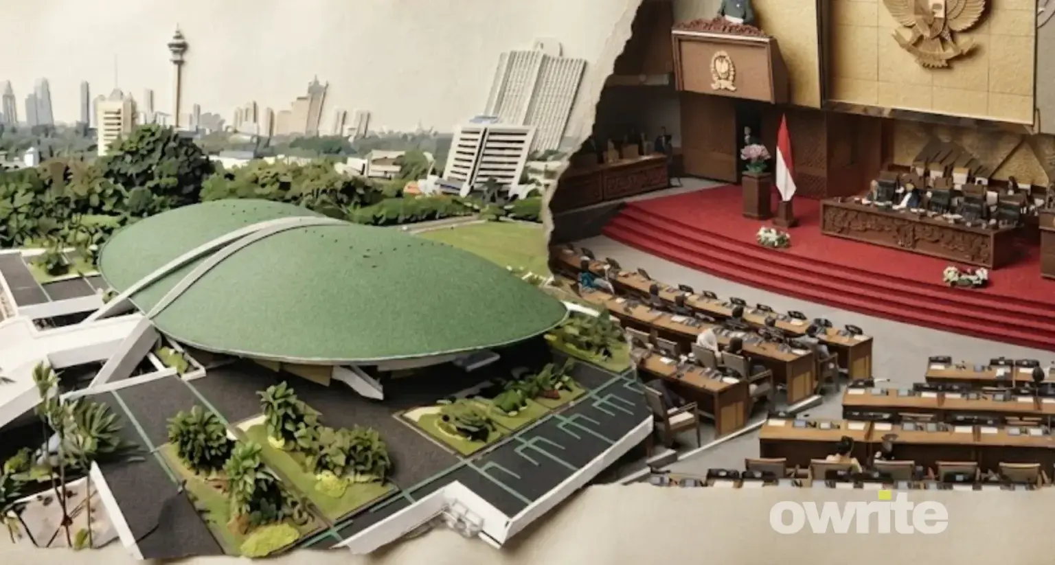 Gedung rapat DPR