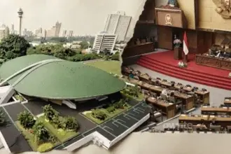 Gedung rapat DPR