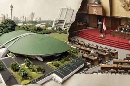 Gedung rapat DPR