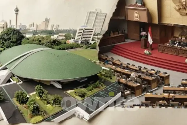 Gedung rapat DPR