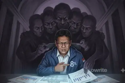 Ilustrasi Kabinet Bayangan mengawasi kerja pemerintah.