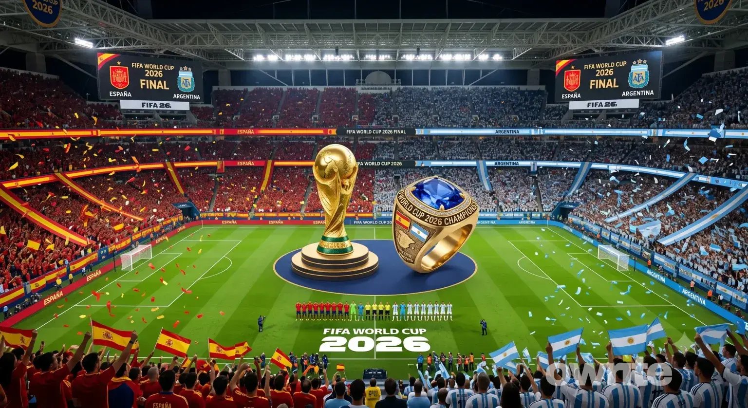 Ilustrasi babak final Piala Dunia 2026.