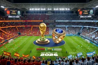 Ilustrasi babak final Piala Dunia 2026.