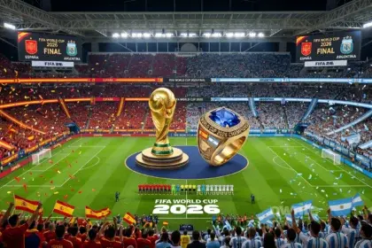 Ilustrasi babak final Piala Dunia 2026.