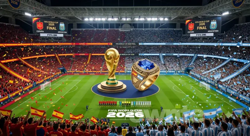 Ilustrasi babak final Piala Dunia 2026.