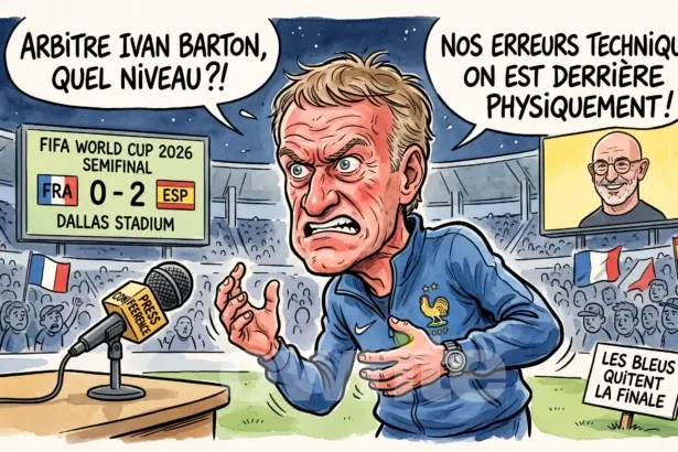 Pelatih timnas Prancis Didier Deschamps.
