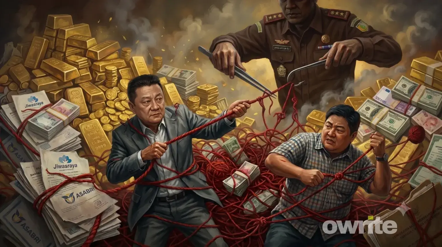 Ilustrasi Tan Kian dan Ferry Boboho terjerat dalam kasus Eks Jampidsus Febrie Adriansyah.