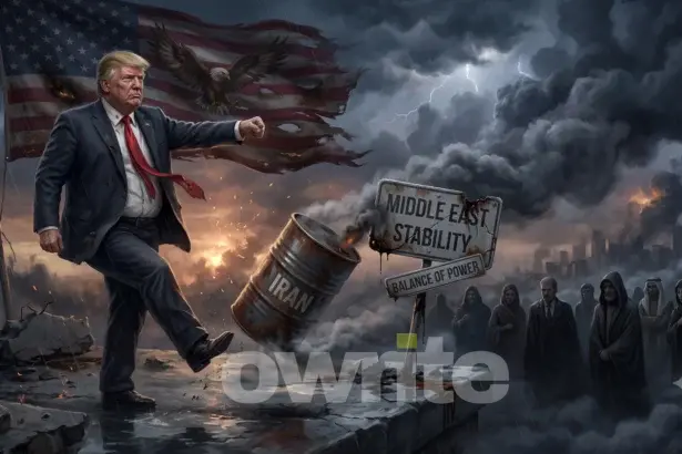 Ilustrasi Trump bakal serang Iran.