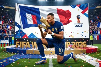 Kylian Mbappe, pemain Timnas Prancis, menjadi top skor pada Piala Dunia 2026.