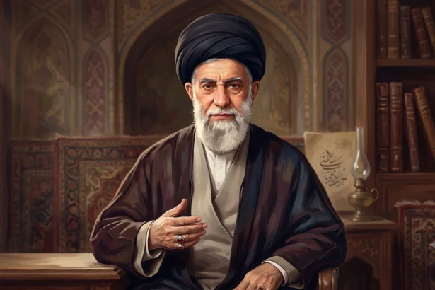 Pemimpin Tertinggi Iran Ayatollah Ali Khamenei.
