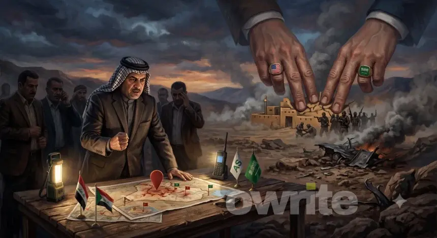 Ilustrasi kegeraman Perdana Menteri Irak Ali al-Zaidi.