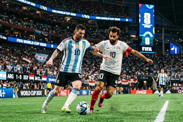 Messi vs Salah dalam Piala Dunia 2026.