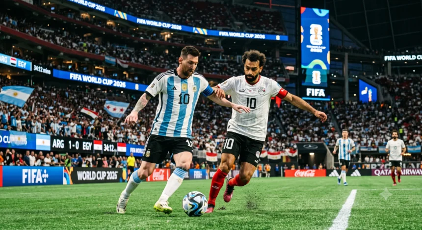 Messi vs Salah dalam Piala Dunia 2026.