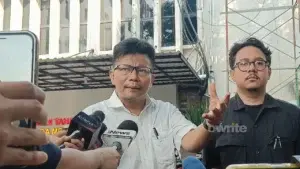 Kuasa Hukum Don Ritto, Handika Hanggowongso, di Polda Metro Jaya, 14 Juli 2026.