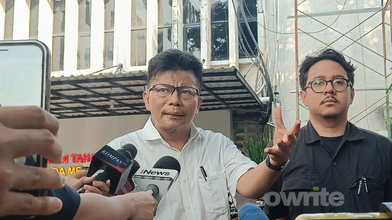 Kuasa Hukum Don Ritto, Handika Hanggowongso, di Polda Metro Jaya, 14 Juli 2026.
