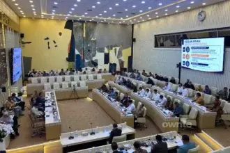 APKASI melakukan Rapat Dengar Pendapat dengan parlemen dan pemerintah di DPR, 30 Juli 2026.