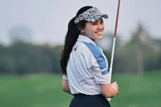 Atlet golf putri, Jesslyn Wijaya Lay.