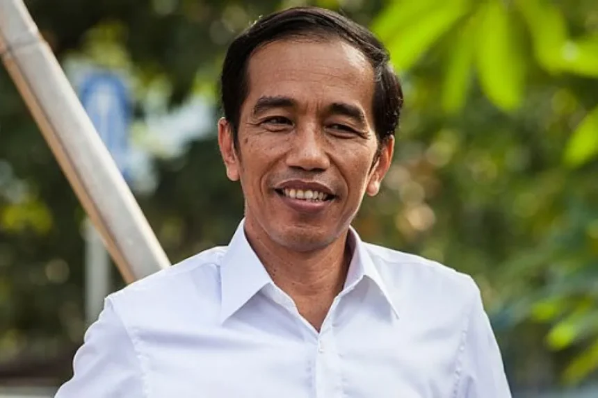 Jokowi ketika menjabat sebagai Presiden RI, 2019.
