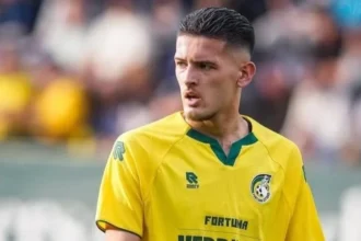 Bek Timnas Indonesia Justine Hubner.