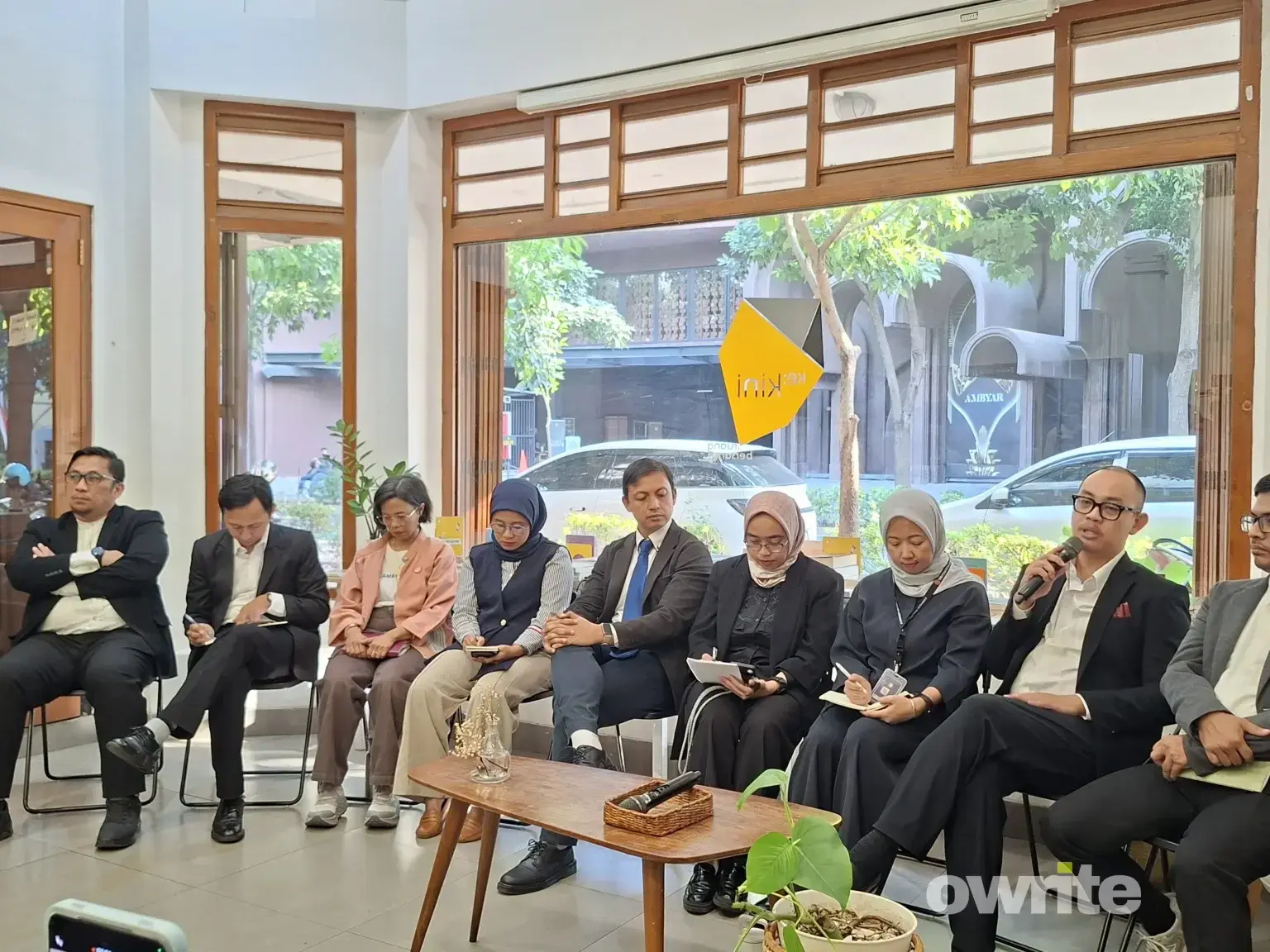 Konferensi pers Panitia Seleksi Kabinet Bayangan di Jakarta, Senin, 27 Juli 2026.