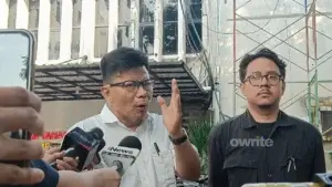 Pengacara Don Ritto, Handika Hanggowongso, di Polda Metro Jaya, 14 Juli 2026.